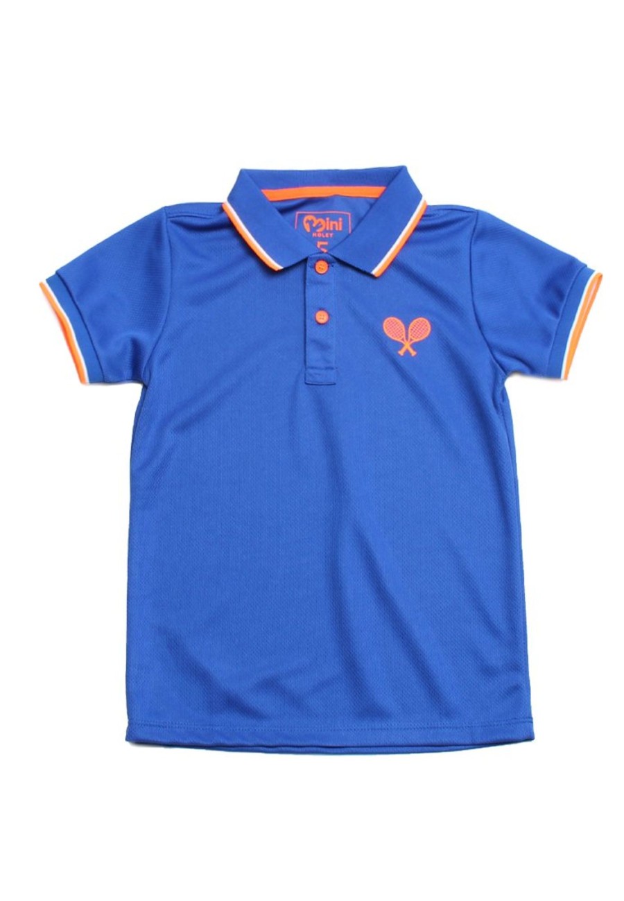 Boys moleyapparels | Racquet Sports Polo T-Shirt Blue (Boy'S T-Shirt)