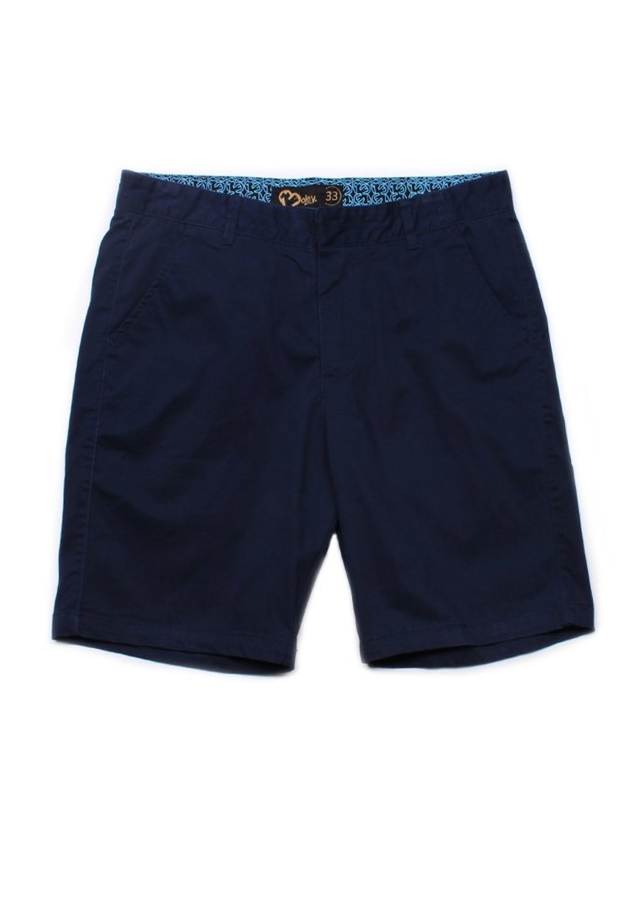 Men moleyapparels | Classic Formal Shorts Navy (Men'S Bottom)