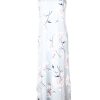 Ladies moleyapparels | Floral Print Maxi Dress Blue (Ladies' Dress)