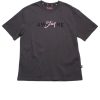 Men moleyapparels | Stay Awesome Premium Oversized T-Shirt Darkgrey (Men'S T-Shirt)