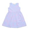 Matching Sets moleyapparels | Ditsy Floral Print Dress Babyblue (Girl'S Dress)