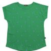 Ladies moleyapparels | Swallow Print Blouse Green (Ladies' Top)