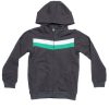 Kids Jackets moleyapparels | Colour Block Chevron Hoodie Jacket Darkgrey (Kids' Jacket)