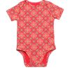 Matching Sets moleyapparels | Peranakan Inspired Print Baby Romper Red