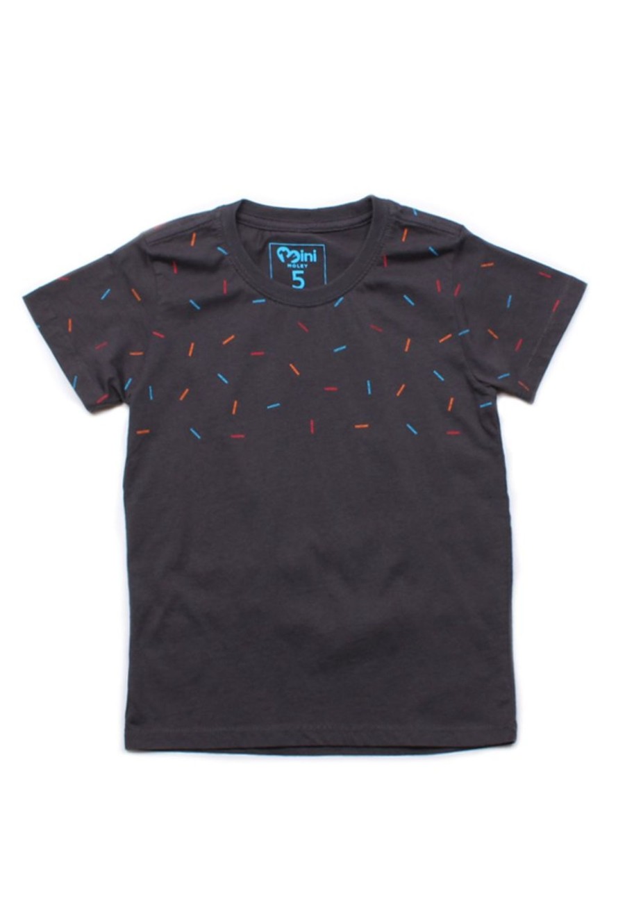 Boys moleyapparels | Awesome Sprinkles T-Shirt Darkgrey (Boy'S T-Shirt)