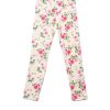 Matching Sets moleyapparels | Floral Print Leggings Cream (Girl'S Bottom)