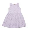 Girls moleyapparels | Floral Print Heather Dress Purple (Girl'S Dress)