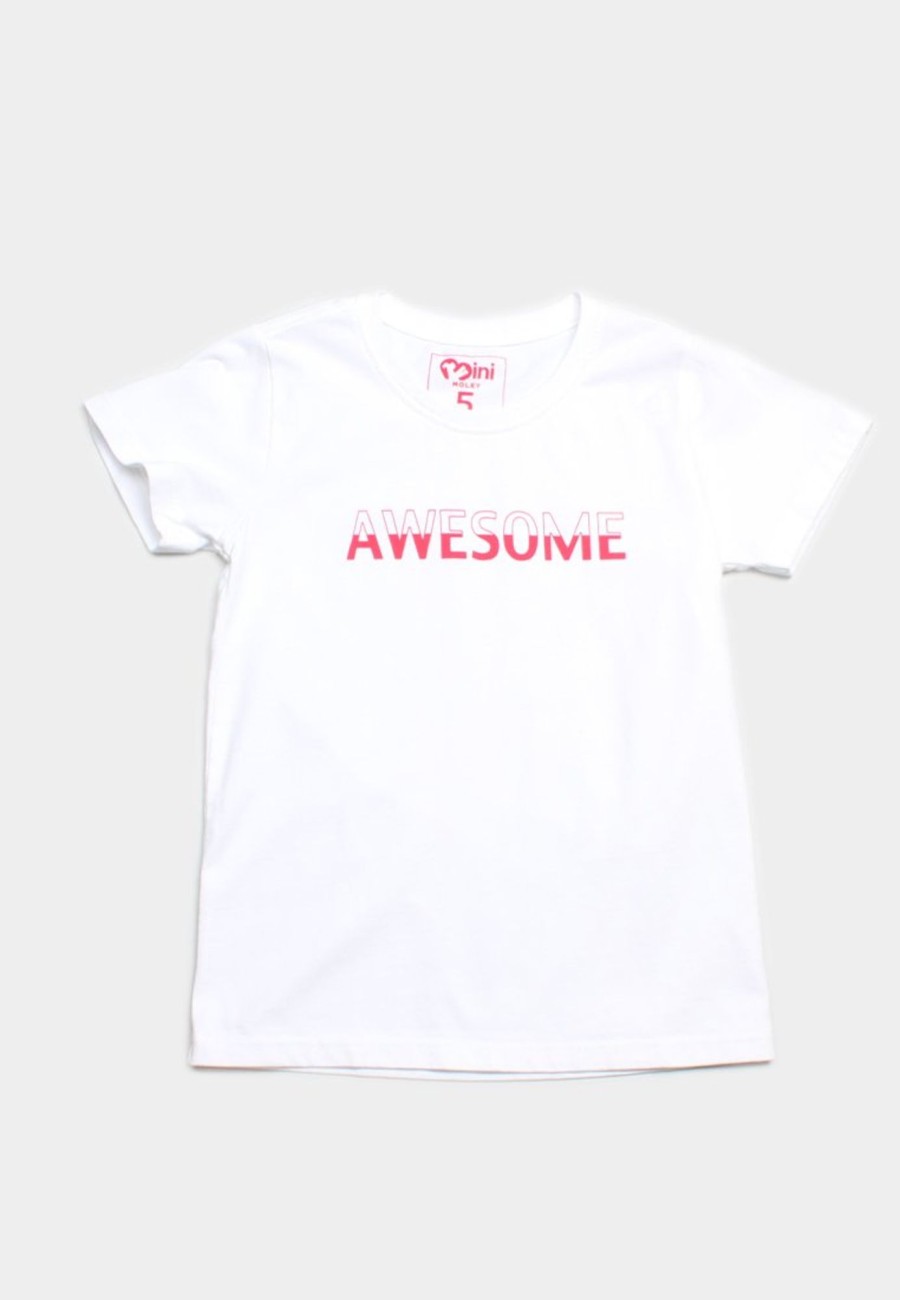 Matching Sets moleyapparels | Awesome Duo Premium T-Shirt White (Boy'S T-Shirt)