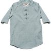 Boys moleyapparels | Oriental Style 3/4 Sleeve Shirt Green (Boy'S Shirt)