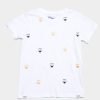 Matching Sets moleyapparels | Owl Print T-Shirt White (Boy'S T-Shirt)