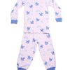 Matching Sets moleyapparels | Unicorn Print Pyjamas Set Pink/Blue (Kids' Pyjamas)