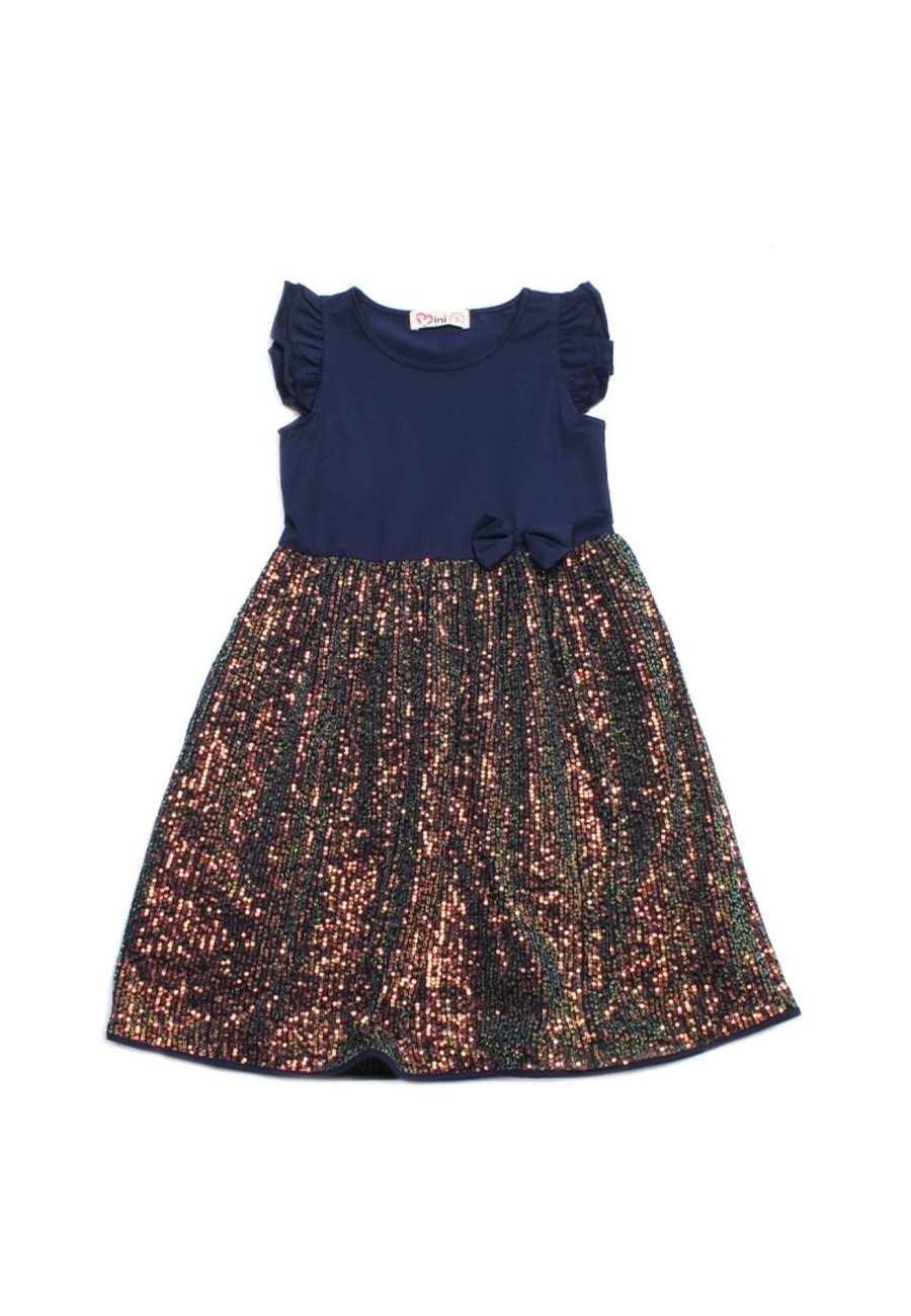 Girls moleyapparels | Sequin Premium Party Dress Navy (Girl'S Dress)