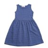 Girls moleyapparels | Embroidery Rose Dress Navy (Girl'S Dress)