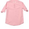 Matching Sets moleyapparels | Oriental Styled 3/4 Sleeve Shirt Pink (Boy'S Shirt)