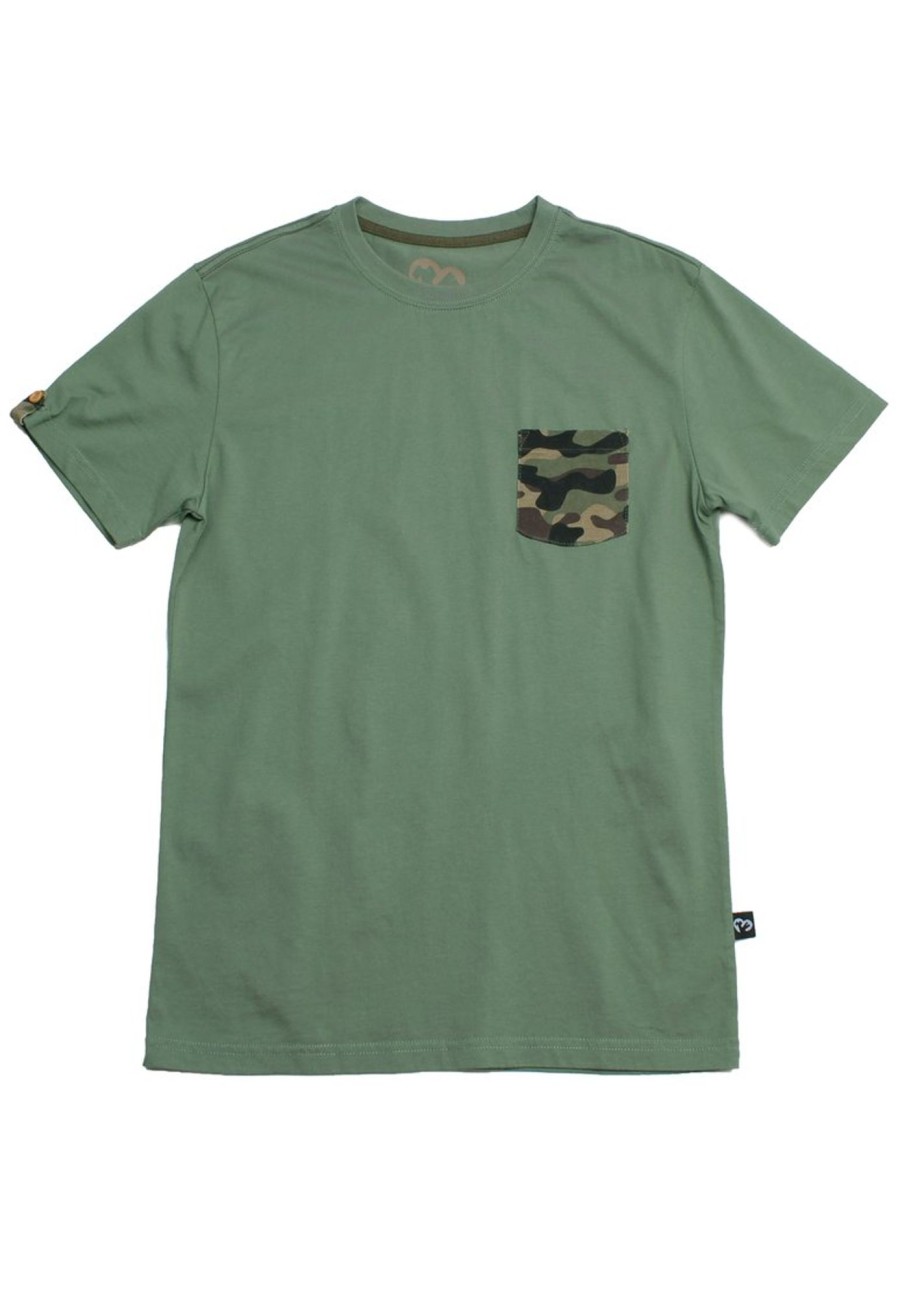 Matching Sets moleyapparels | Camo Pocket Premium T-Shirt Green (Men'S T-Shirt)