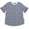 Ladies moleyapparels | Floral Print Blouse Blue (Ladies' Top)