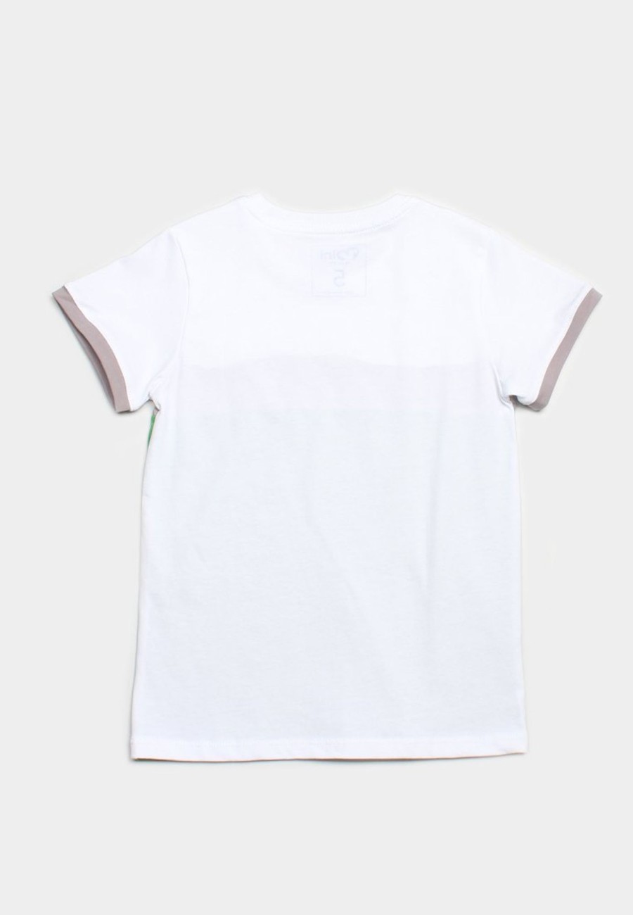 Matching Sets moleyapparels | Colour Block Panel T-Shirt Green (Boy'S T-Shirt)