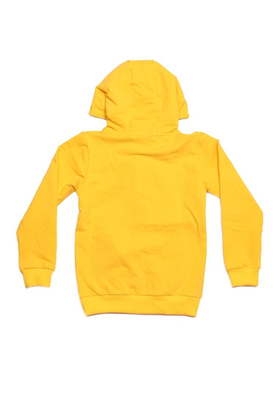 Kids Jackets moleyapparels | Colour Block Chevron Hoodie Jacket Yellow (Kids' Jacket)