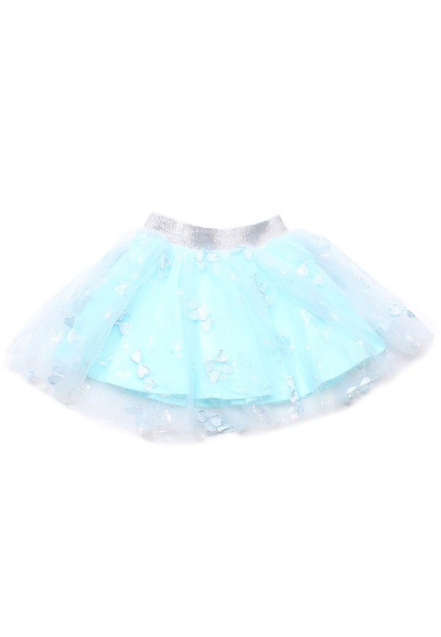 Girls moleyapparels | Butterfly Ribbon Tulle Skirt Blue (Girl'S Bottom)