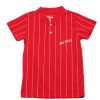 Matching Sets moleyapparels | Awesome Baseball Stripes Henley T-Shirt Red (Boy'S T-Shirt)