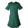 Matching Sets moleyapparels | Brushed Cotton Half-Button Down Dress Green (Girl'S Dress)