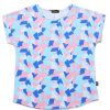 Ladies moleyapparels | Mosaic Print Blouse Pink (Ladies' Top)