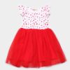 Matching Sets moleyapparels | Sunny Island Bubble Dress Red (Girl'S Dress)