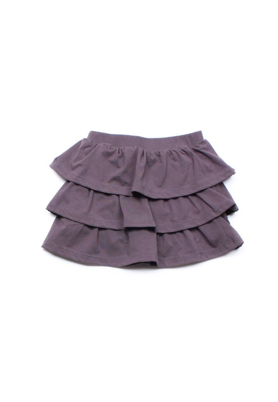 Girls moleyapparels | 3 Tier Skirt Darkgrey (Girl'S Bottom)