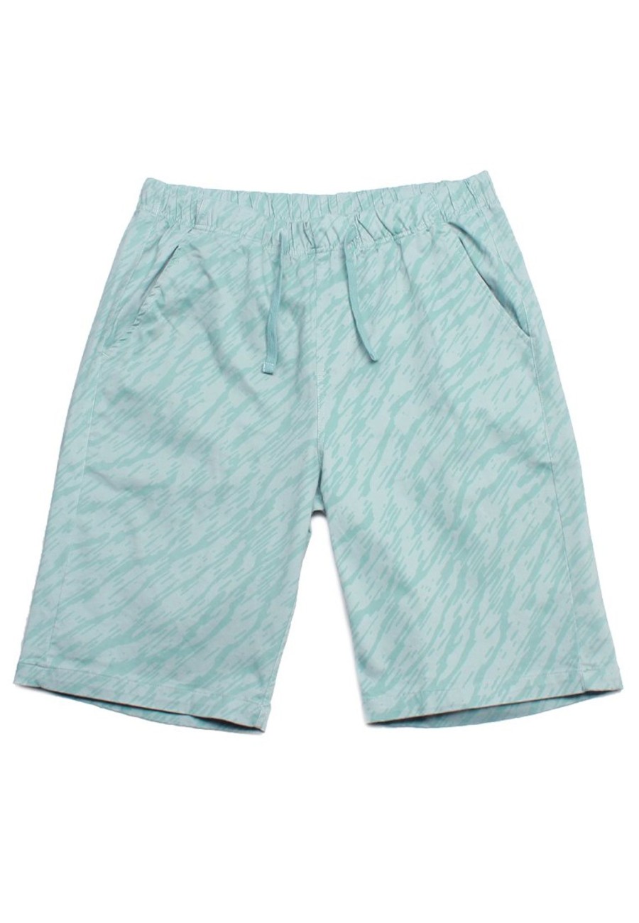 Men moleyapparels | Wave Casual Drawstring Bermudas Green (Men'S Bottom)