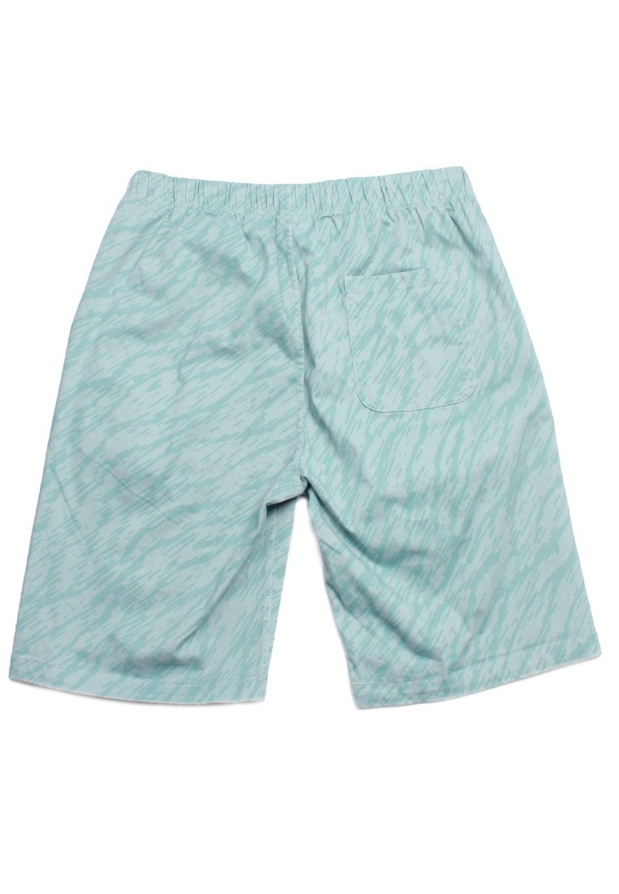 Men moleyapparels | Wave Casual Drawstring Bermudas Green (Men'S Bottom)