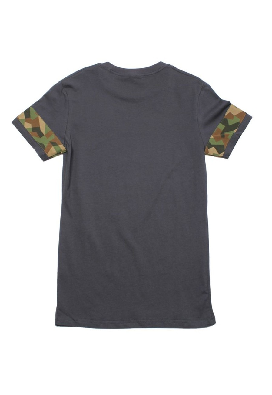 Matching Sets moleyapparels | Camo Details T-Shirt Grey (Men'S T-Shirt)