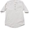 Boys moleyapparels | Oriental Style 3/4 Sleeve Shirt Cream (Boy'S Shirt)