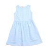 Girls moleyapparels | Embroidery Rose Dress Blue (Girl'S Dress)