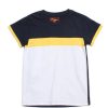 Matching Sets moleyapparels | Colour Block Panel T-Shirt Yellow (Boy'S T-Shirt)