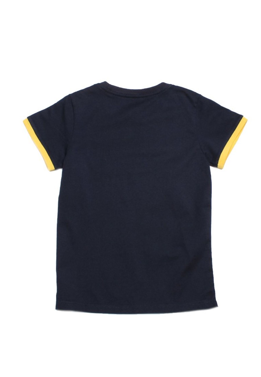 Matching Sets moleyapparels | Colour Block Panel T-Shirt Yellow (Boy'S T-Shirt)