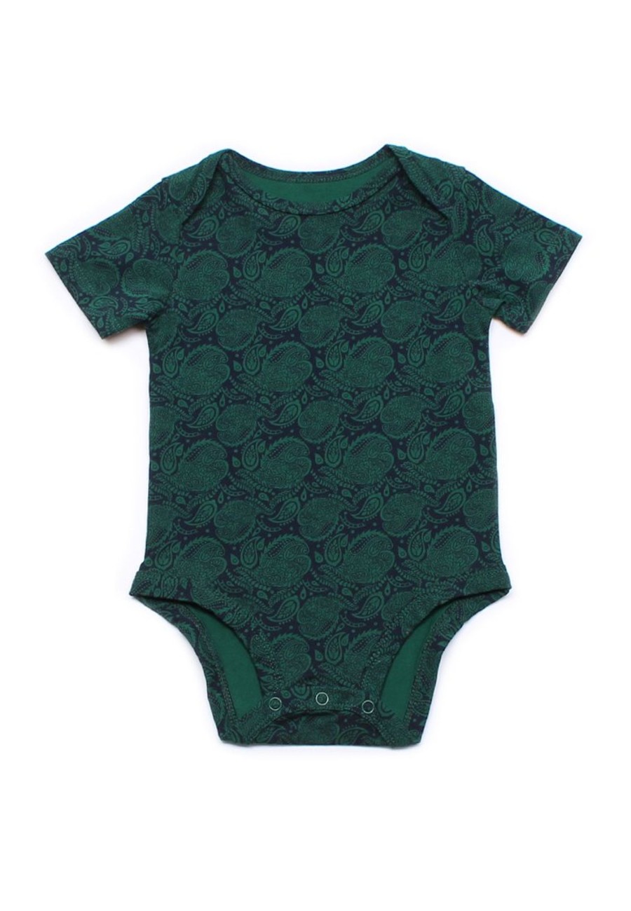 Babies moleyapparels | Tribal Print Romper Green (Baby Romper)