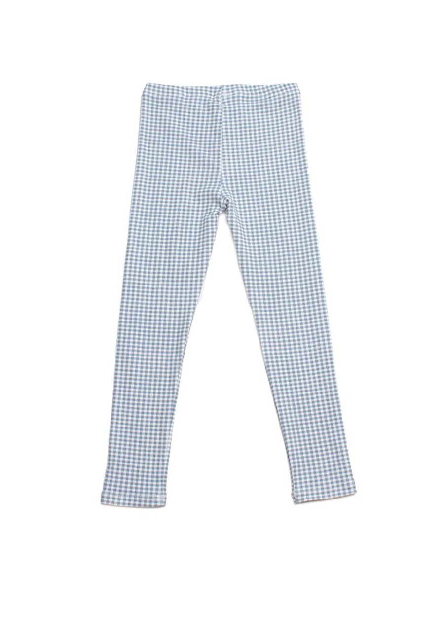 Girls moleyapparels | Checkered Leggings Blue (Girl'S Bottom)