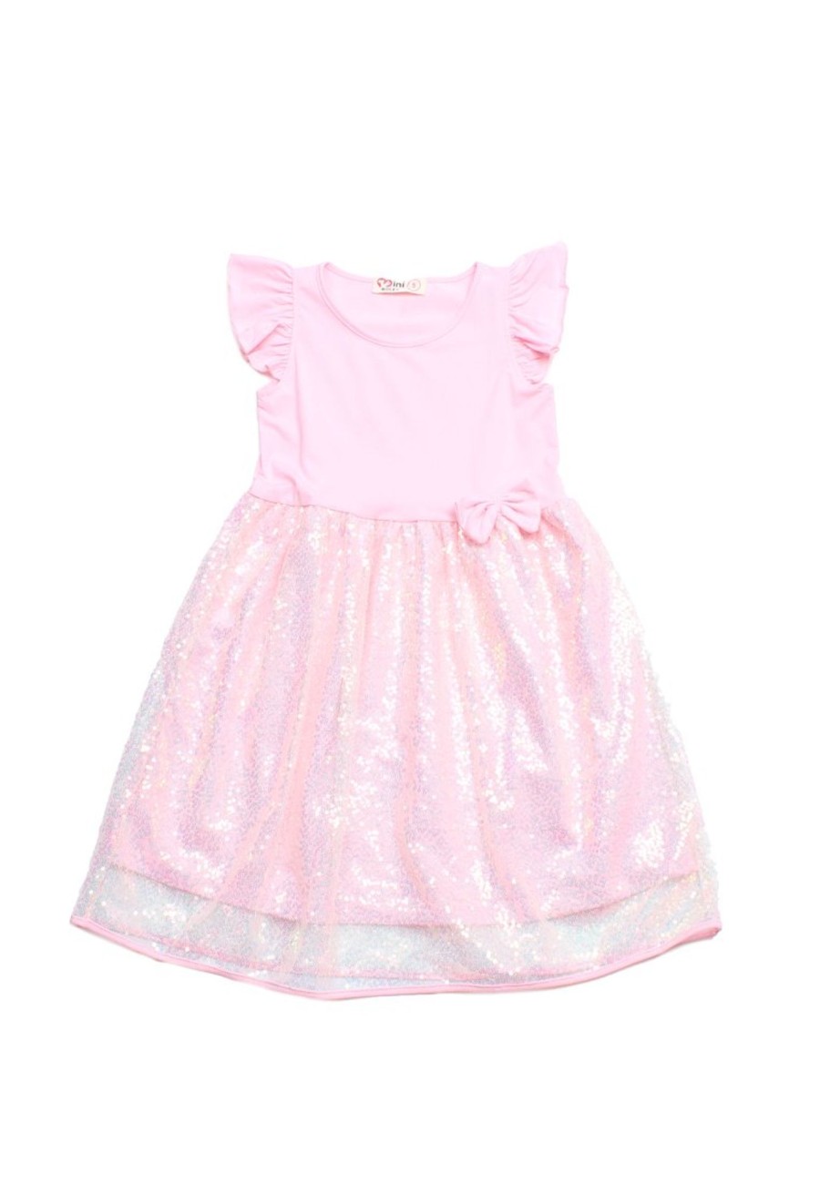 Girls moleyapparels | Sequin Premium Dress Pink (Girl'S Dress)