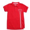 Boys moleyapparels | Airshow Premium Polo T-Shirt Red (Boy'S T-Shirt)