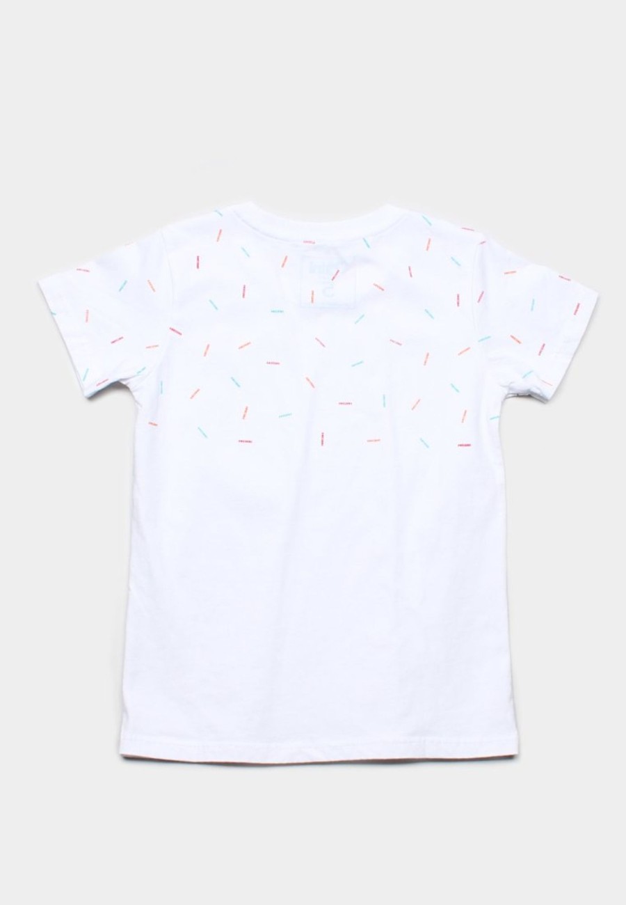 Boys moleyapparels | Awesome Sprinkles T-Shirt White (Boy'S T-Shirt)