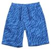 Matching Sets moleyapparels | Wave Casual Drawstring Bermudas Blue (Men'S Bottom)