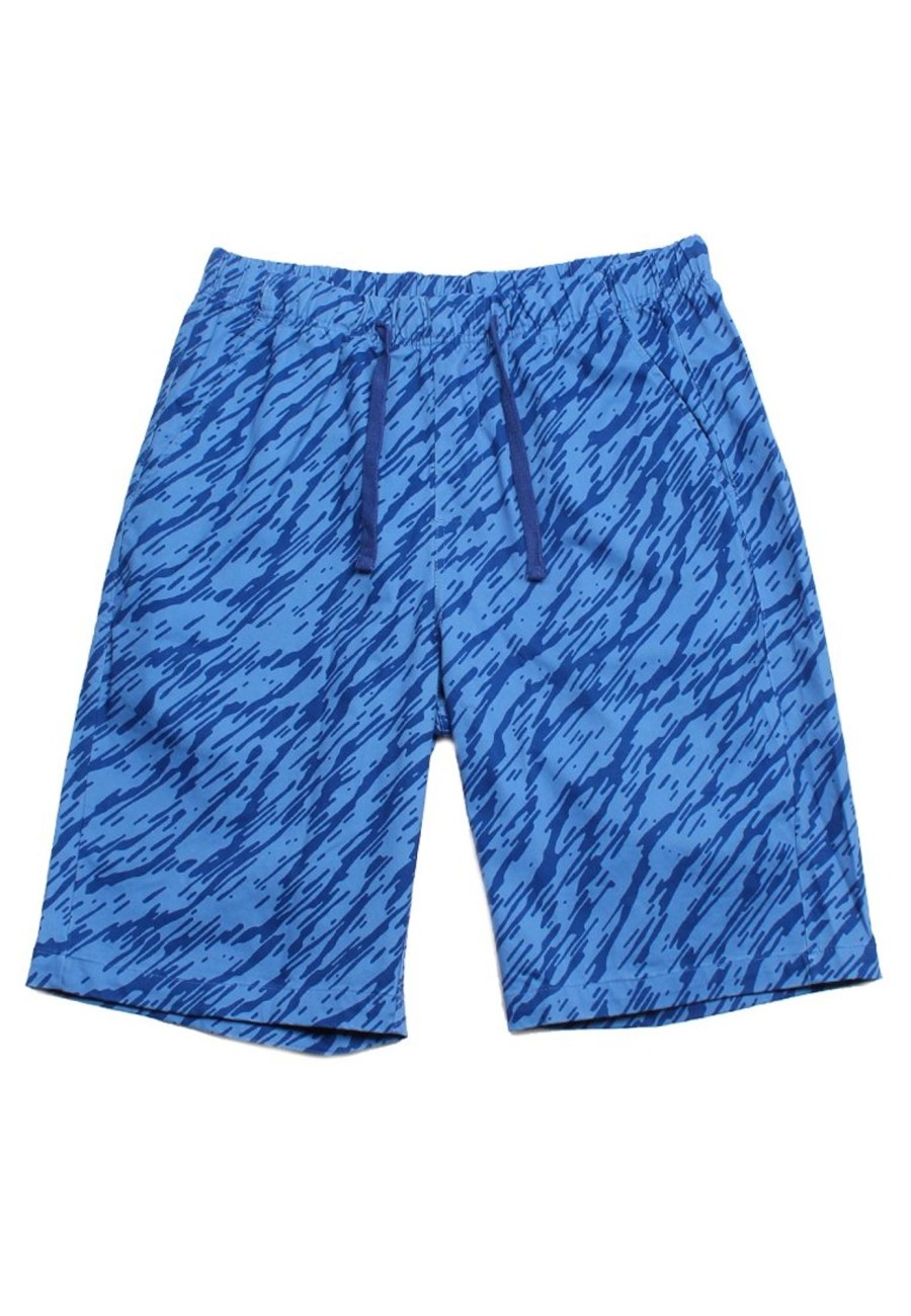 Matching Sets moleyapparels | Wave Casual Drawstring Bermudas Blue (Men'S Bottom)