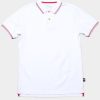 Matching Sets moleyapparels | Twin Tipped Polo T-Shirt White (Men'S Polo)