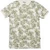 Matching Sets moleyapparels | Tropical Print Polo T-Shirt Cream (Men'S Polo)