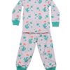 Kids Pyjamas moleyapparels | Cactus Print Pyjamas Set Grey(Kids' Pyjamas)