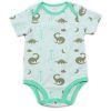 Babies moleyapparels | Dinosaur Print Romper Green (Baby Romper)