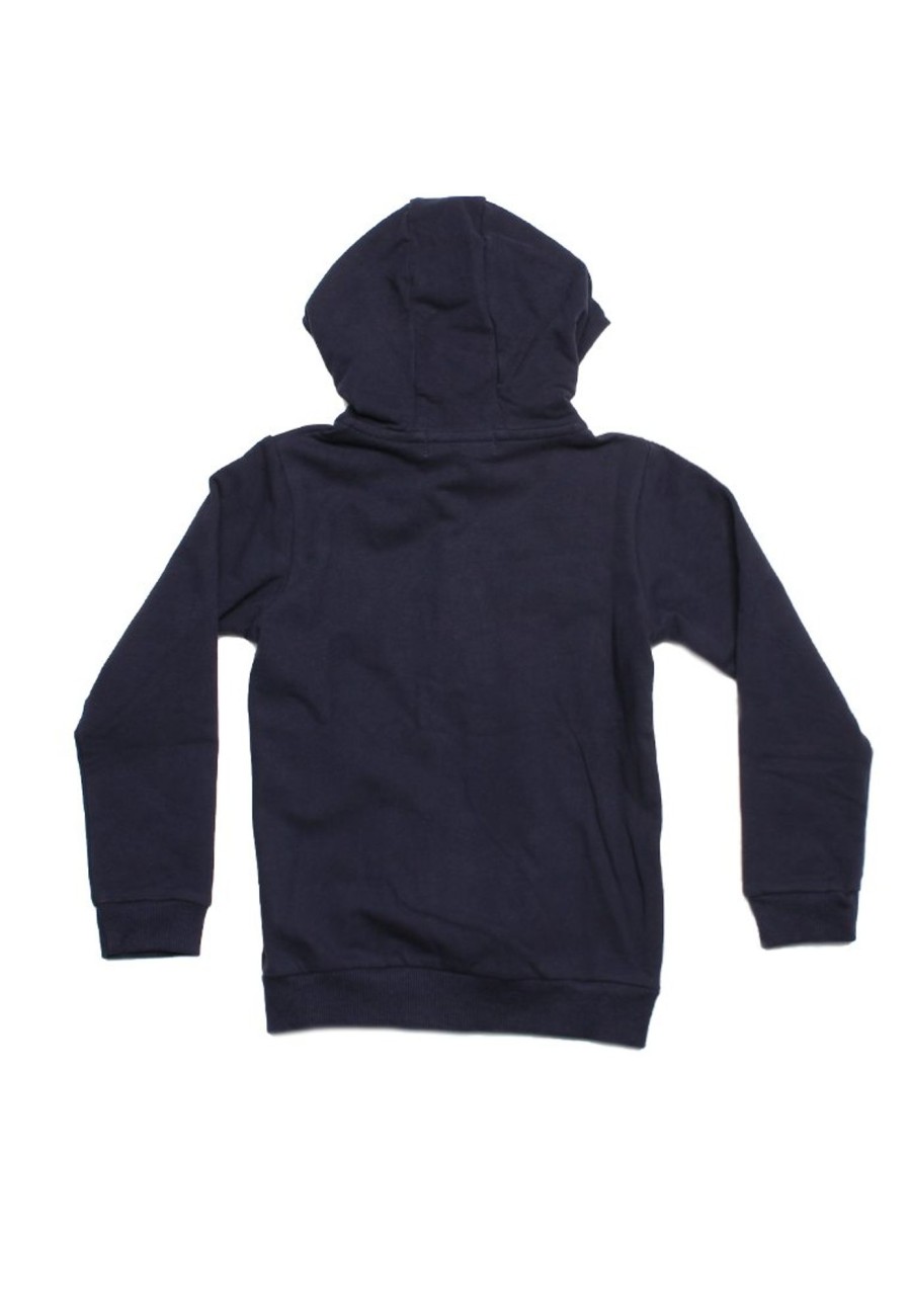 Kids Jackets moleyapparels | Colour Block Chevron Hoodie Jacket Navy (Kids' Jacket)