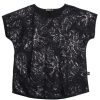 Ladies moleyapparels | Sequin Floral Premium Blouse Black (Ladies' Top)