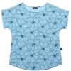 Ladies moleyapparels | Magnolia Print Blouse Blue (Ladies' Top)