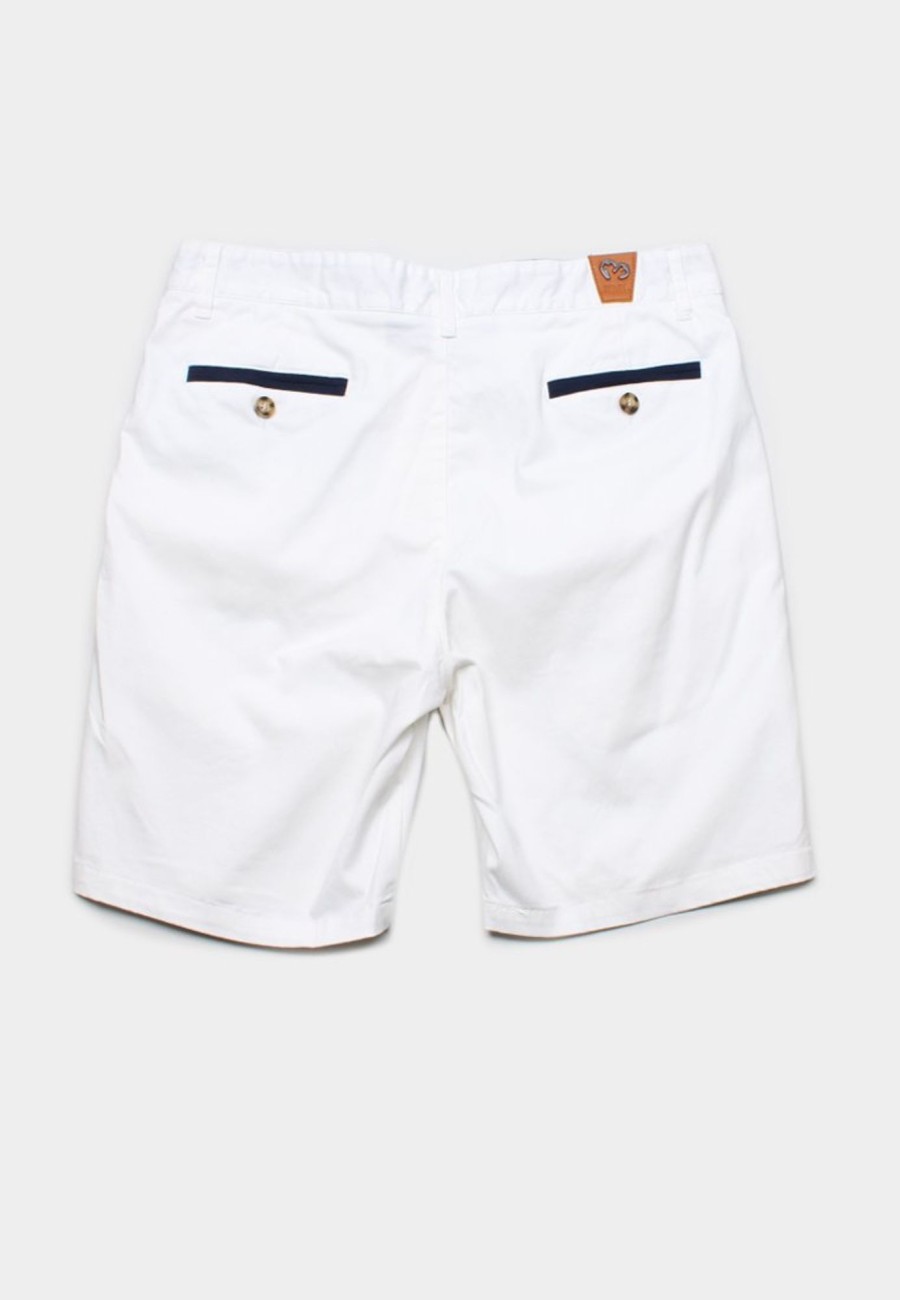 Men moleyapparels | Classic Formal Shorts White (Men'S Bottom)